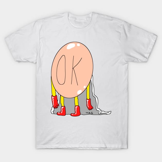 Egg Punch T-Shirt by TaggyG